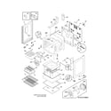 Frigidaire FFEF3019MSB body diagram