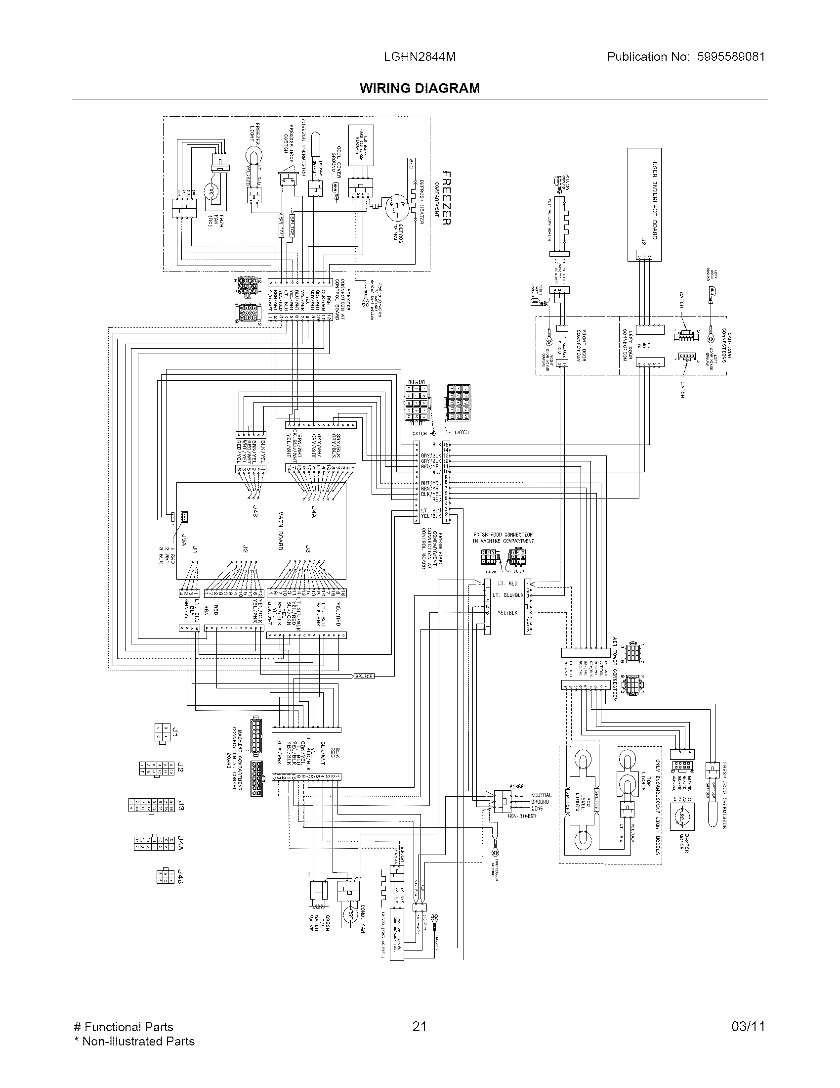 Frigidaire LGHN2844MF0 wiring diagram pg 2 diagram
