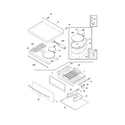 Frigidaire FPCF3091LFC top/drawer diagram