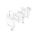 Frigidaire FGFL87GSH door diagram