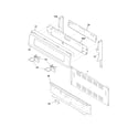Frigidaire FGEF3077KBE backguard diagram