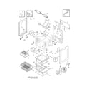Frigidaire CFGF3053LSE body diagram