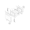 Frigidaire LGGF3044LBA door diagram