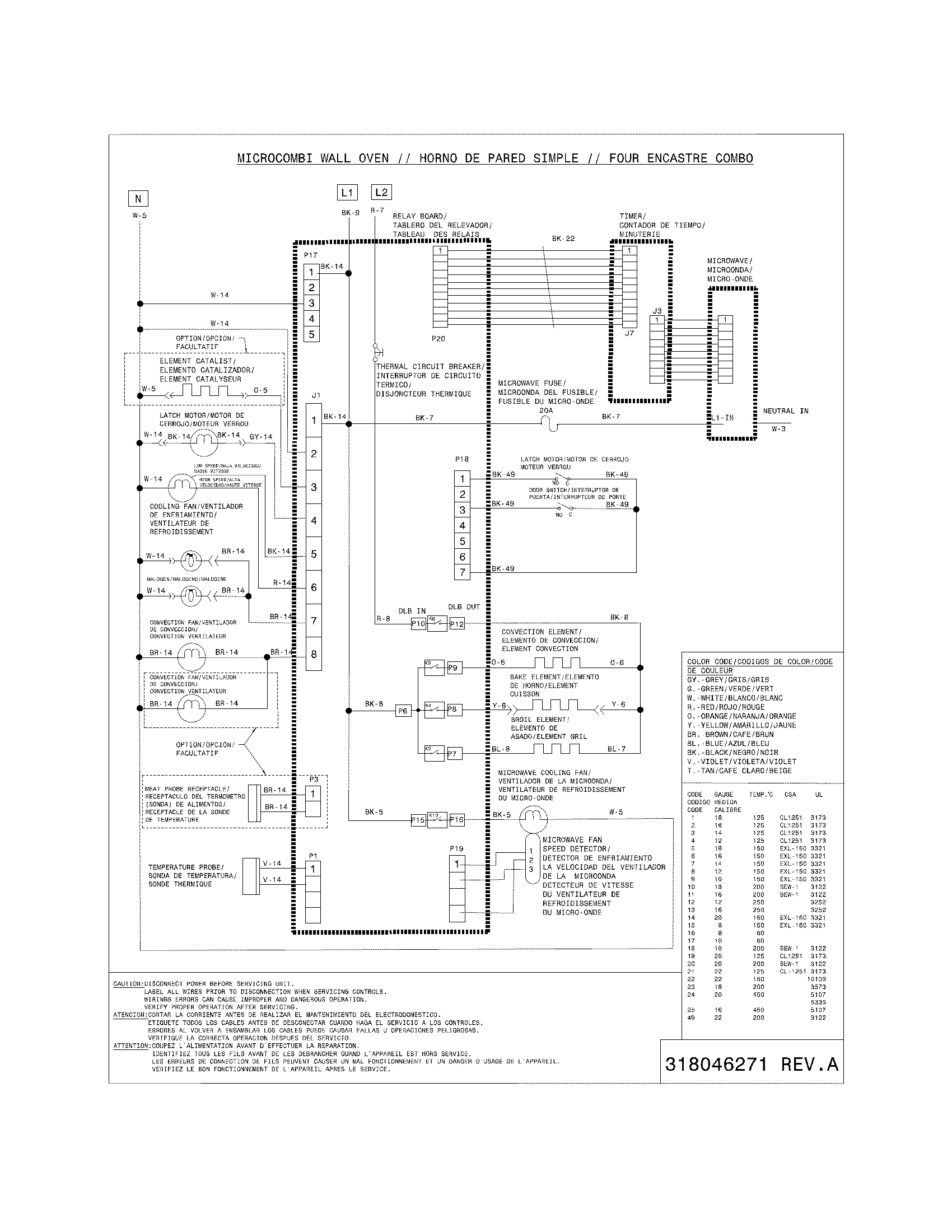 Electrolux EW30MC65JS2 wiring diagram diagram