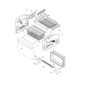 Electrolux EI23BC56IS8 freezer drawer, baskets diagram
