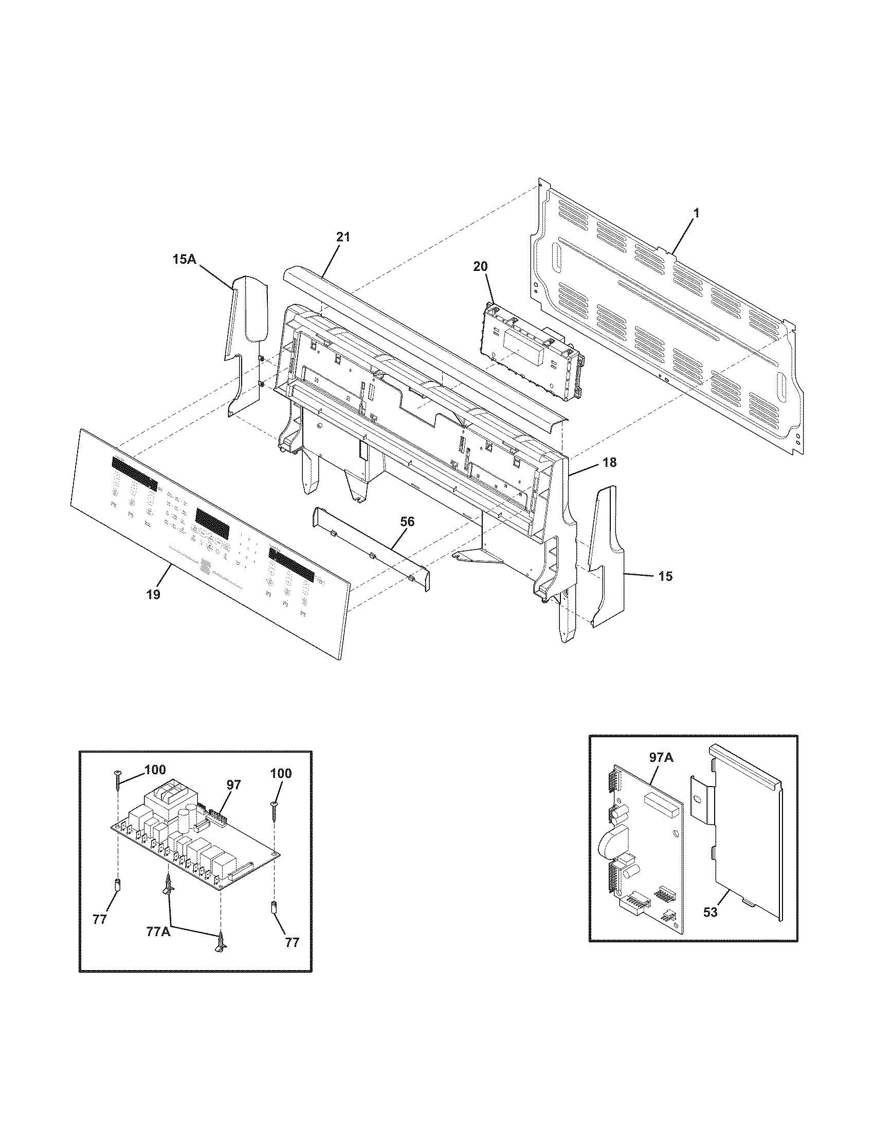 Kenmore Elite 79097102013 backguard diagram