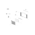 Frigidaire FRA053XT712 recommended spare parts diagram
