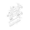 Frigidaire CFES3025LS3 backguard diagram