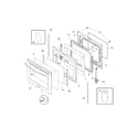 Frigidaire FGEF3055KFG door diagram