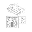 Electrolux EW30IS65JSB control panel / induction unit diagram