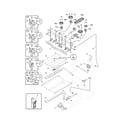 Frigidaire FPGF3081KFM burner diagram