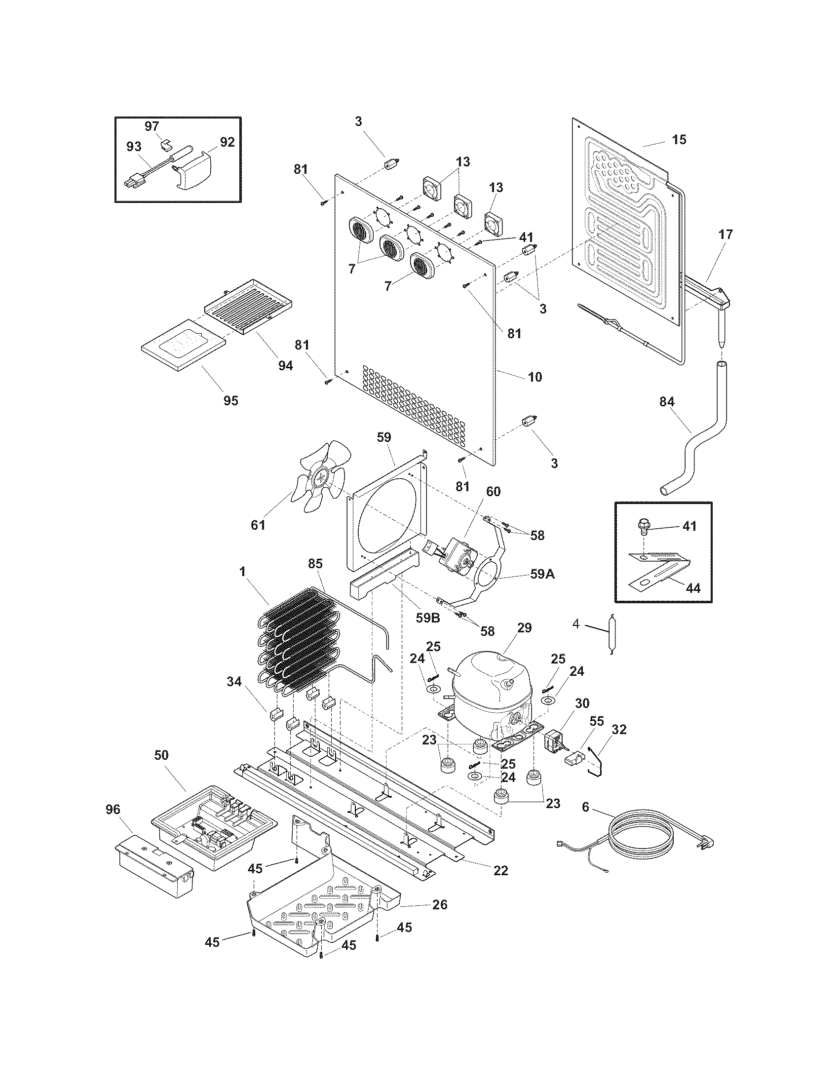 Electrolux E24WC75HSS1 system diagram