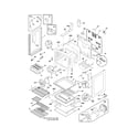 Frigidaire FGEF3055MFA body diagram