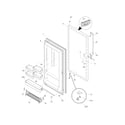 Frigidaire FFH17F7HWF door diagram