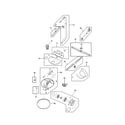 Kenmore 58715413100A motor & pump diagram