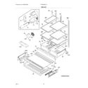 Frigidaire FPHB2899LF5 shelves diagram