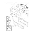 Frigidaire CPCF3091LFC backguard diagram