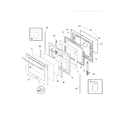 Frigidaire CPCF3091LFC door diagram