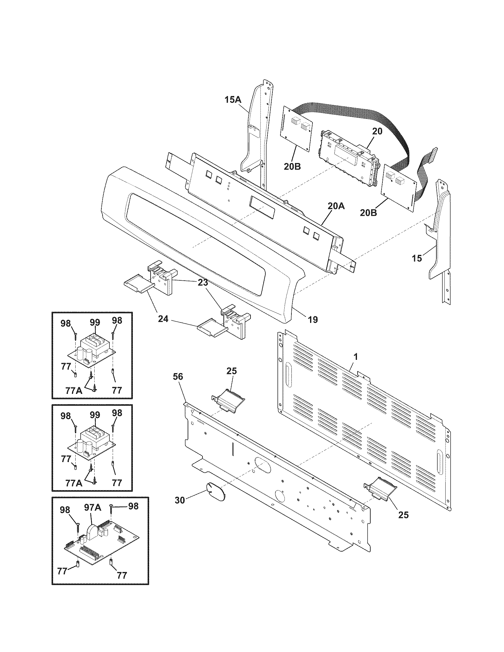 Kenmore 79092183013 backguard diagram