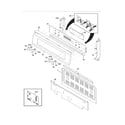 Frigidaire FGEF304DKBC backguard diagram