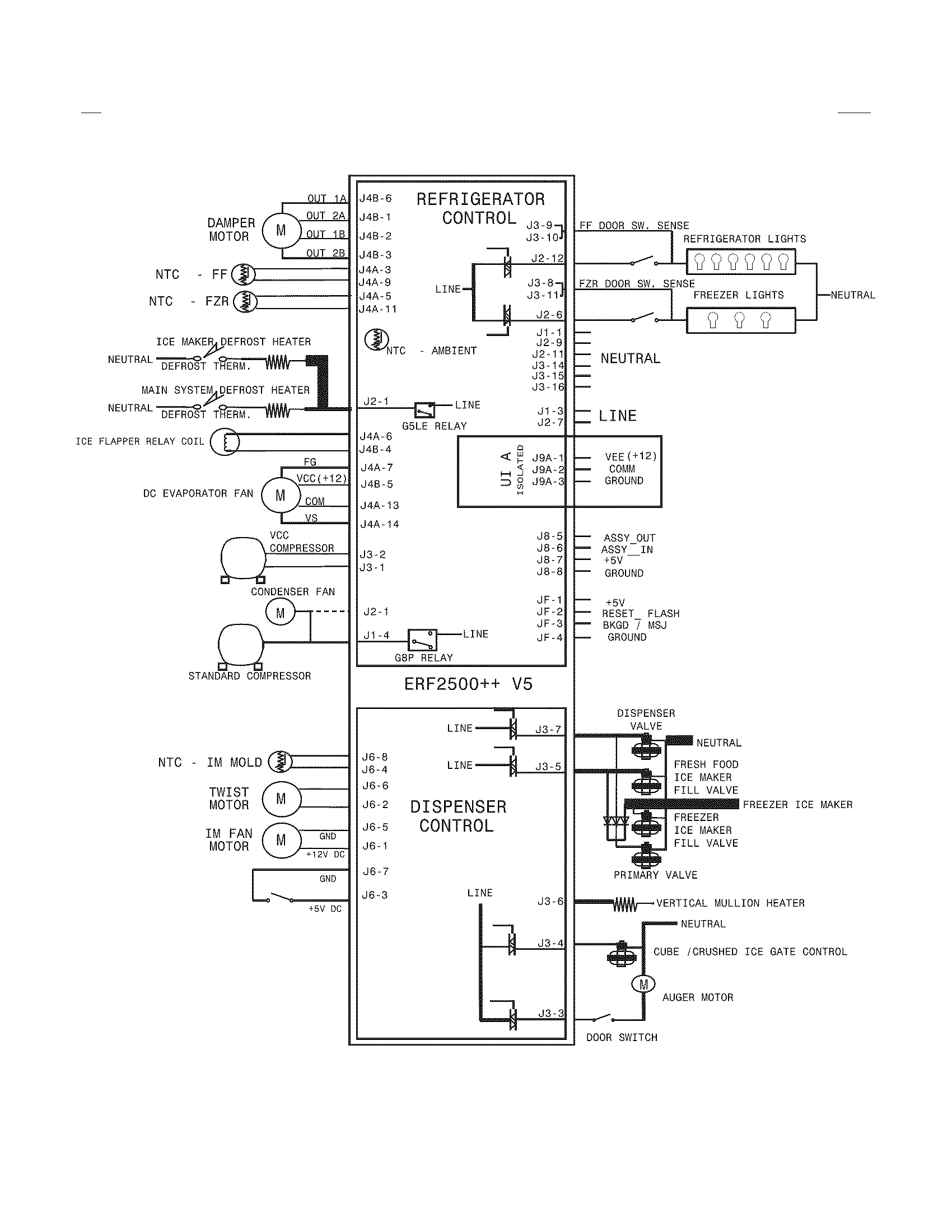 Frigidaire FPHF2399MF1 wiring diagram diagram
