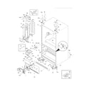 Frigidaire FGHG2344MF2 cabinet diagram