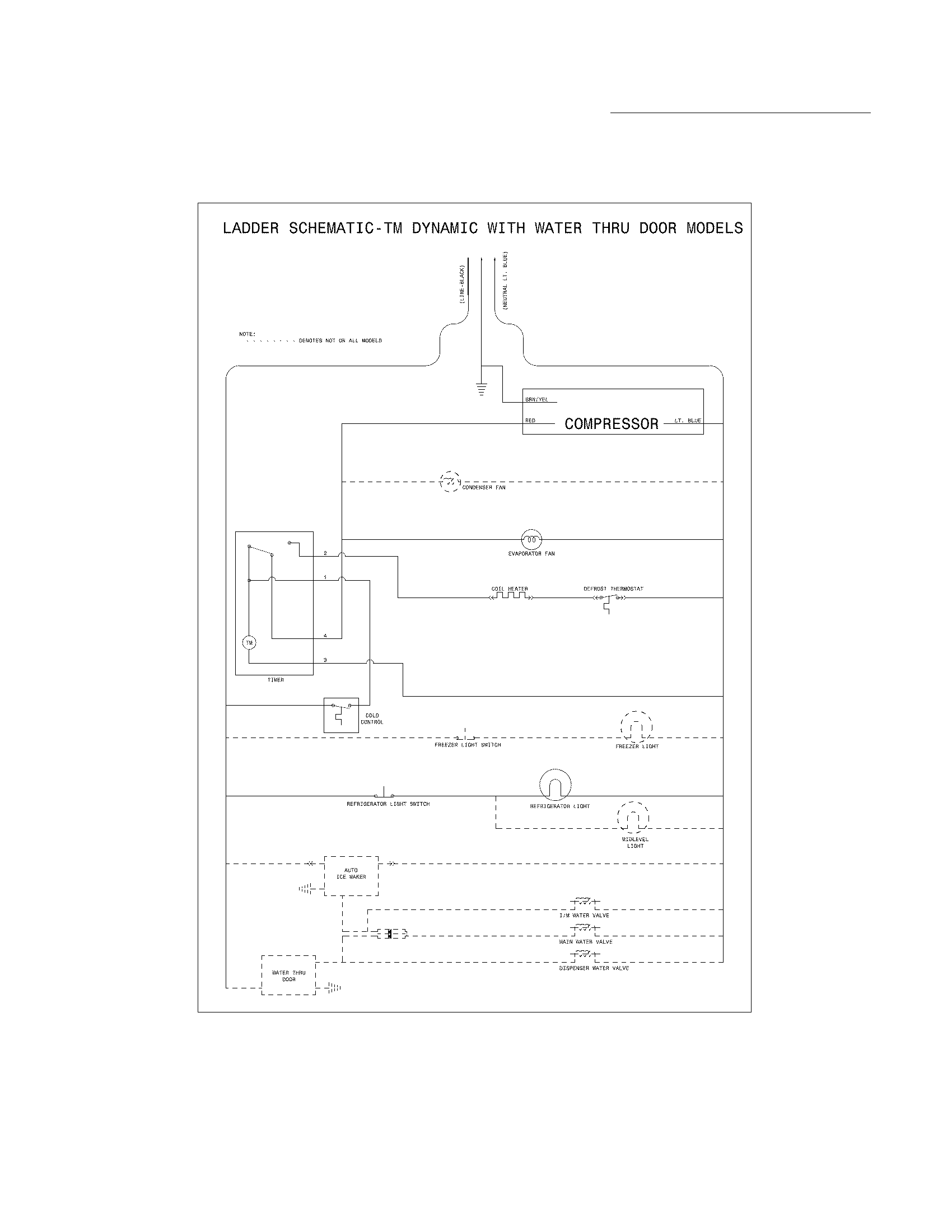 Frigidaire FFHT1725LKA wiring schematic diagram