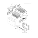 Electrolux EI23BC56IWA freezer drawer/baskets diagram