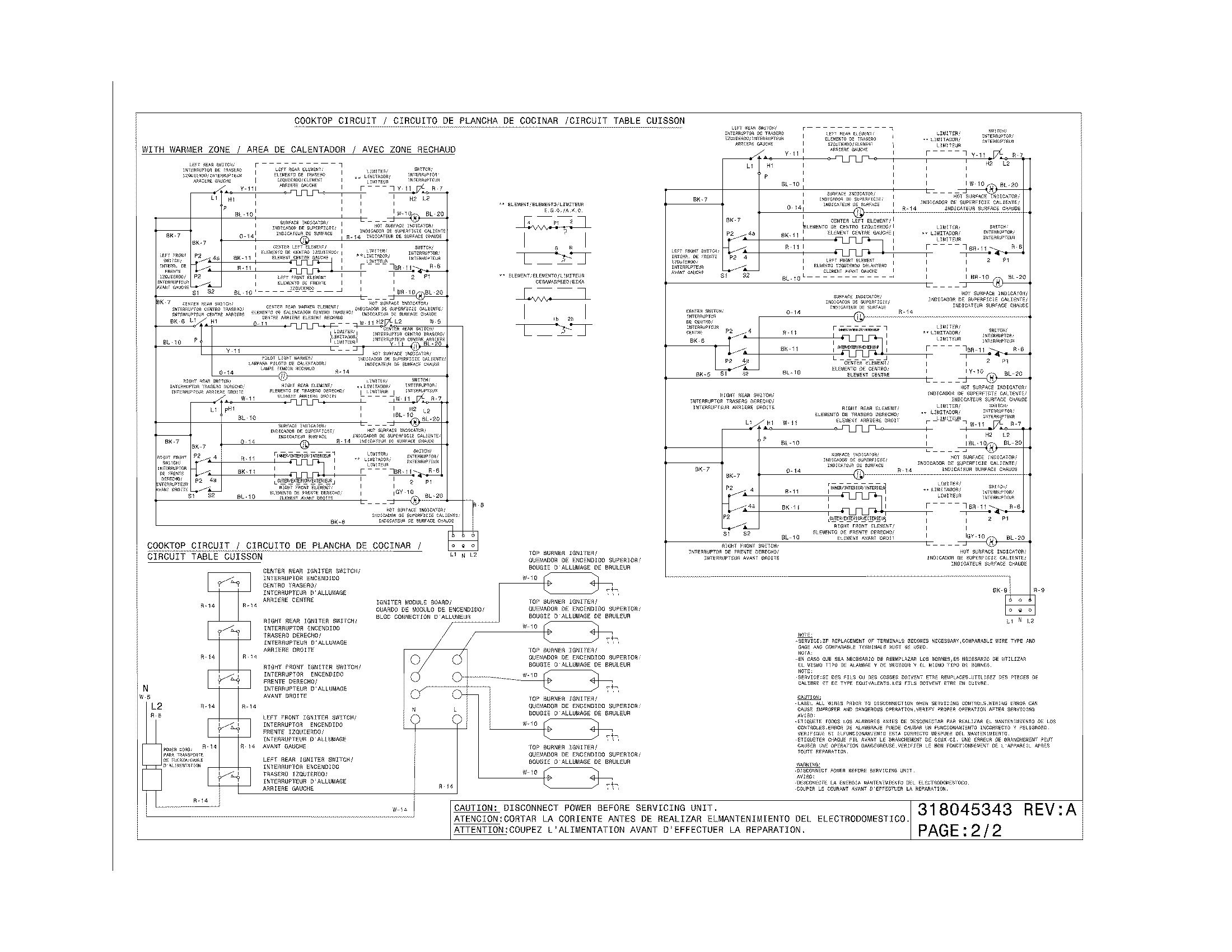 Kenmore Elite 79099613703 wiring diagram diagram