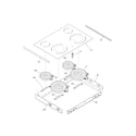 Kenmore 79045592903 main top diagram