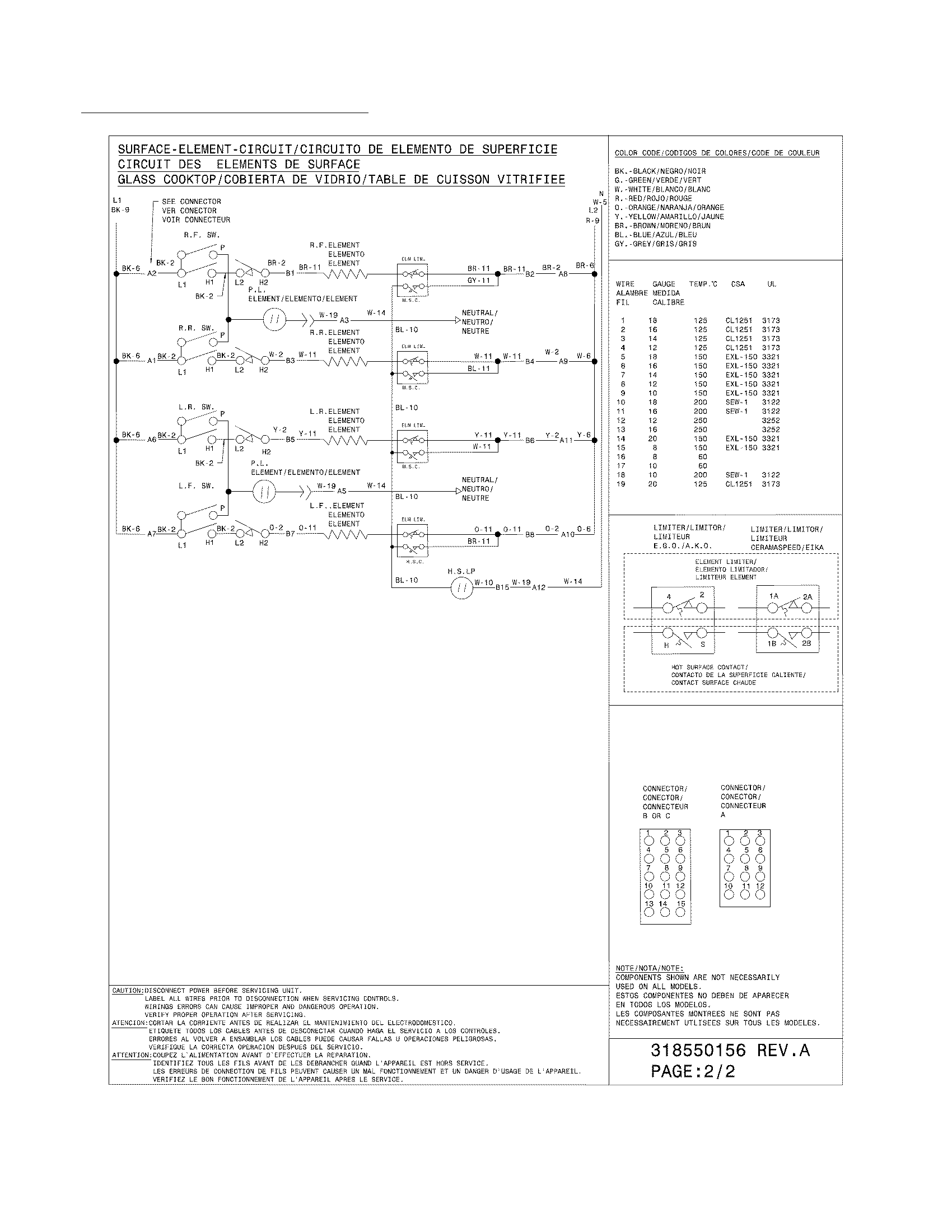 Frigidaire CFES3035LS3 wiring diagram diagram