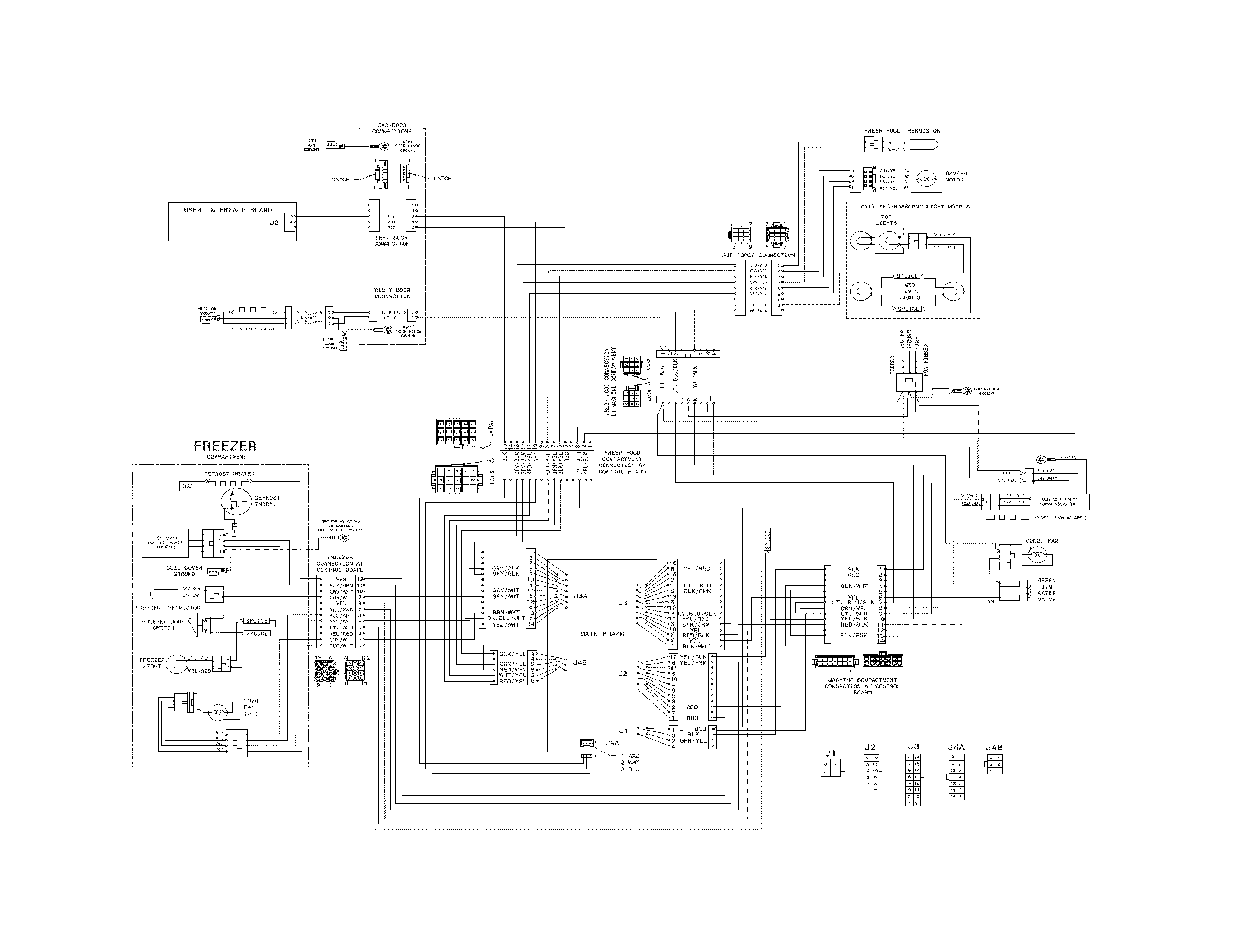 Frigidaire FGHG2344ME3 wiring diagram diagram