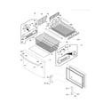 Frigidaire FGHN2844LF5 freezer drawer/baskets diagram