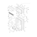 Frigidaire LGUI2149LF2 doors diagram