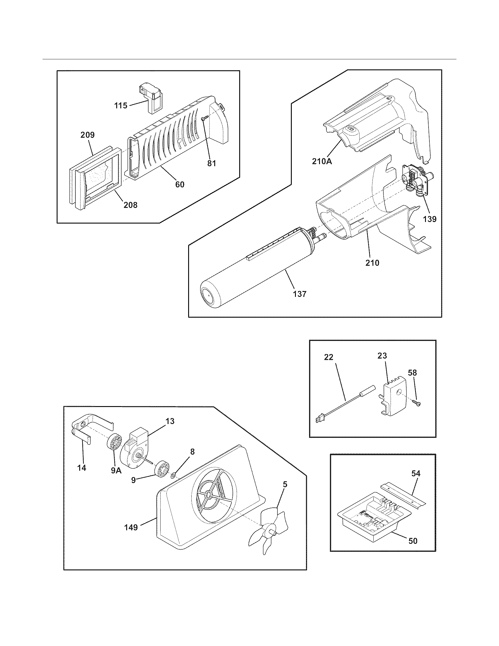 Frigidaire FPHS2386LF3 controls diagram