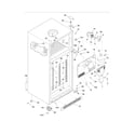 Frigidaire FGHT2144KR4 cabinet diagram