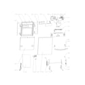 Kenmore Elite 58714683110 control panel/door diagram