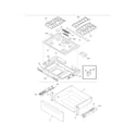 Kenmore 79036909904 top/drawer diagram