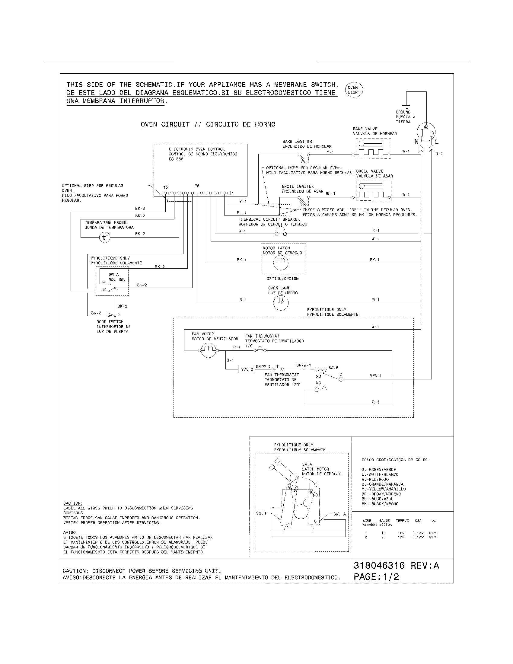 Kenmore 79030552803 wiring diagram diagram