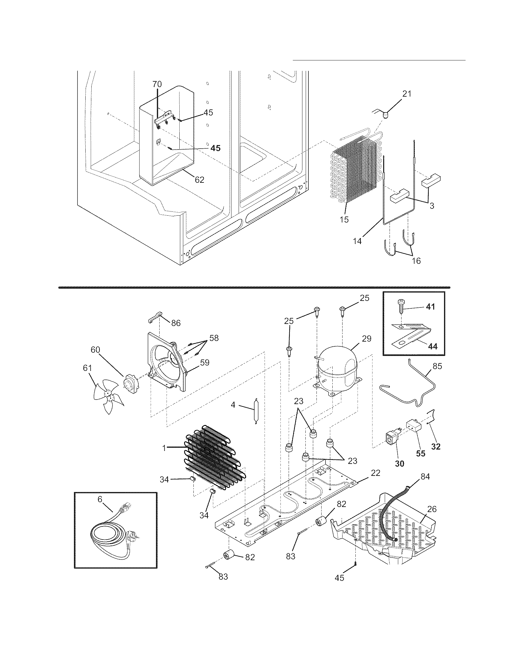 Crosley CRSH267LS5 system diagram