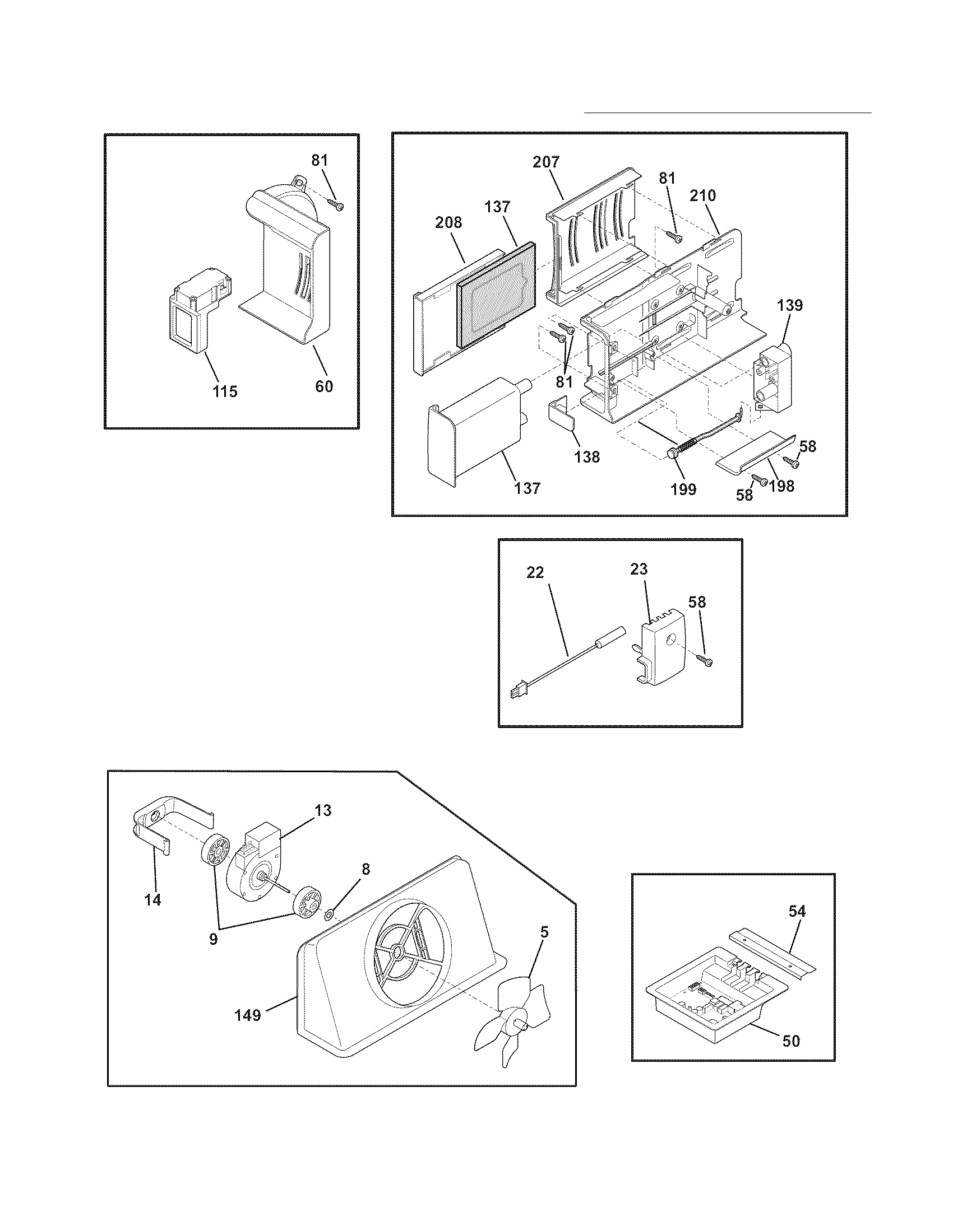 Electrolux EW26SS65GB0 controls diagram