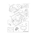 Electrolux EI23BC51IB6 ice maker diagram