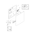 Kenmore 58715239901A door diagram