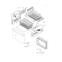 Electrolux EI27BS26JS6 freezer drawer - basket diagram
