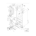 Frigidaire FGUB2642LE5 cabinet diagram