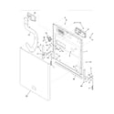 Frigidaire FGBD2431KF1A door diagram
