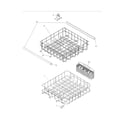 Frigidaire FDB1450CHC4A racks diagram