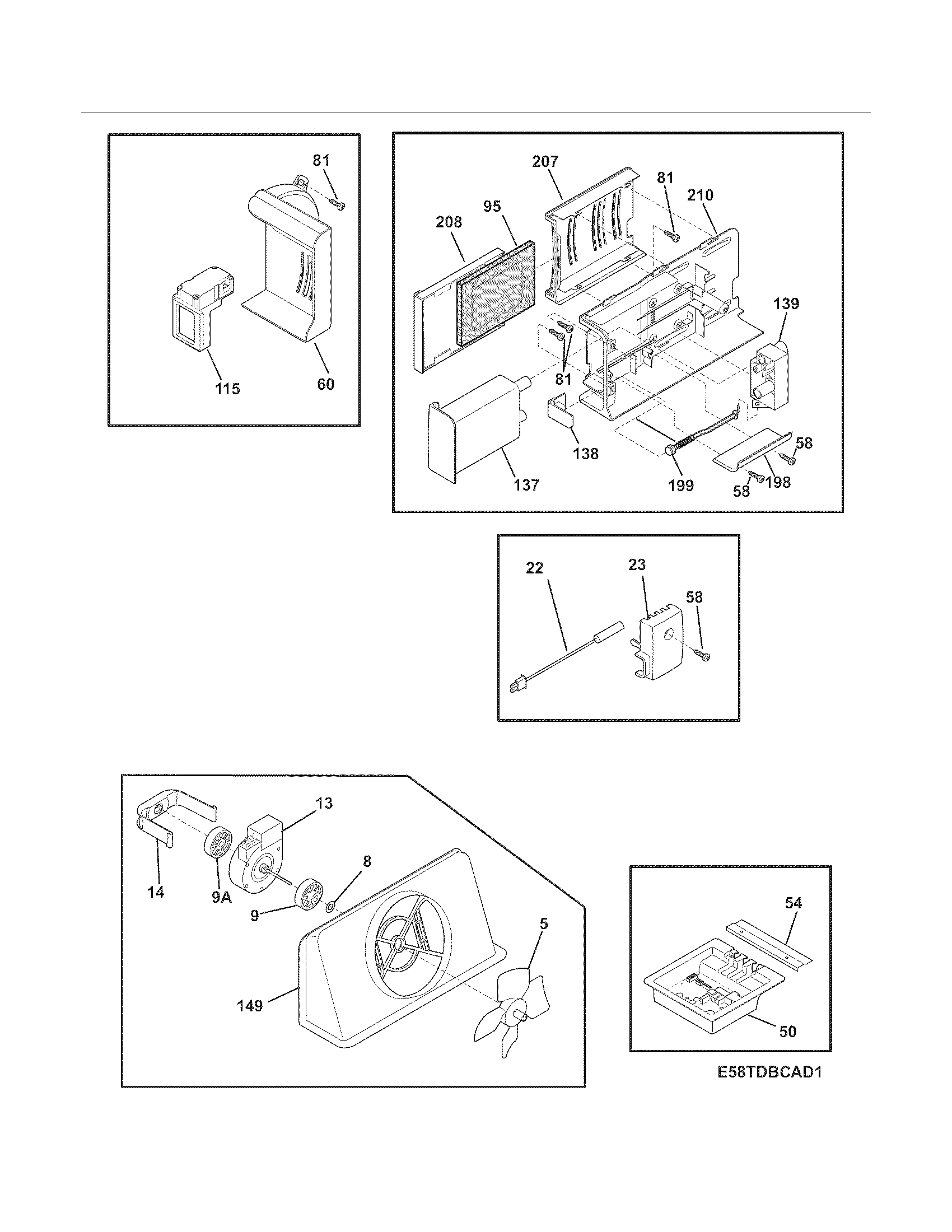 Electrolux EW23SS65HB2 controls diagram