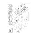 Frigidaire LPGF3091KSD burner diagram