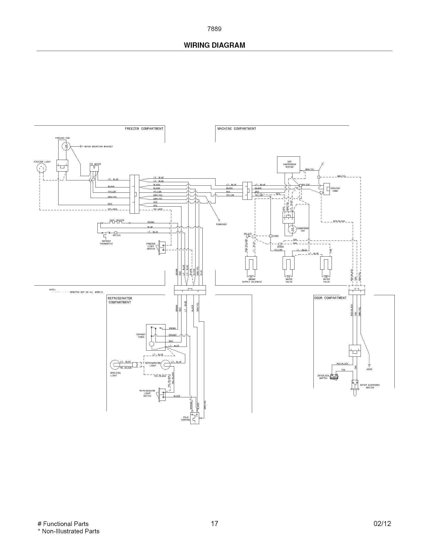Kenmore 25378892012 wiring diagram diagram